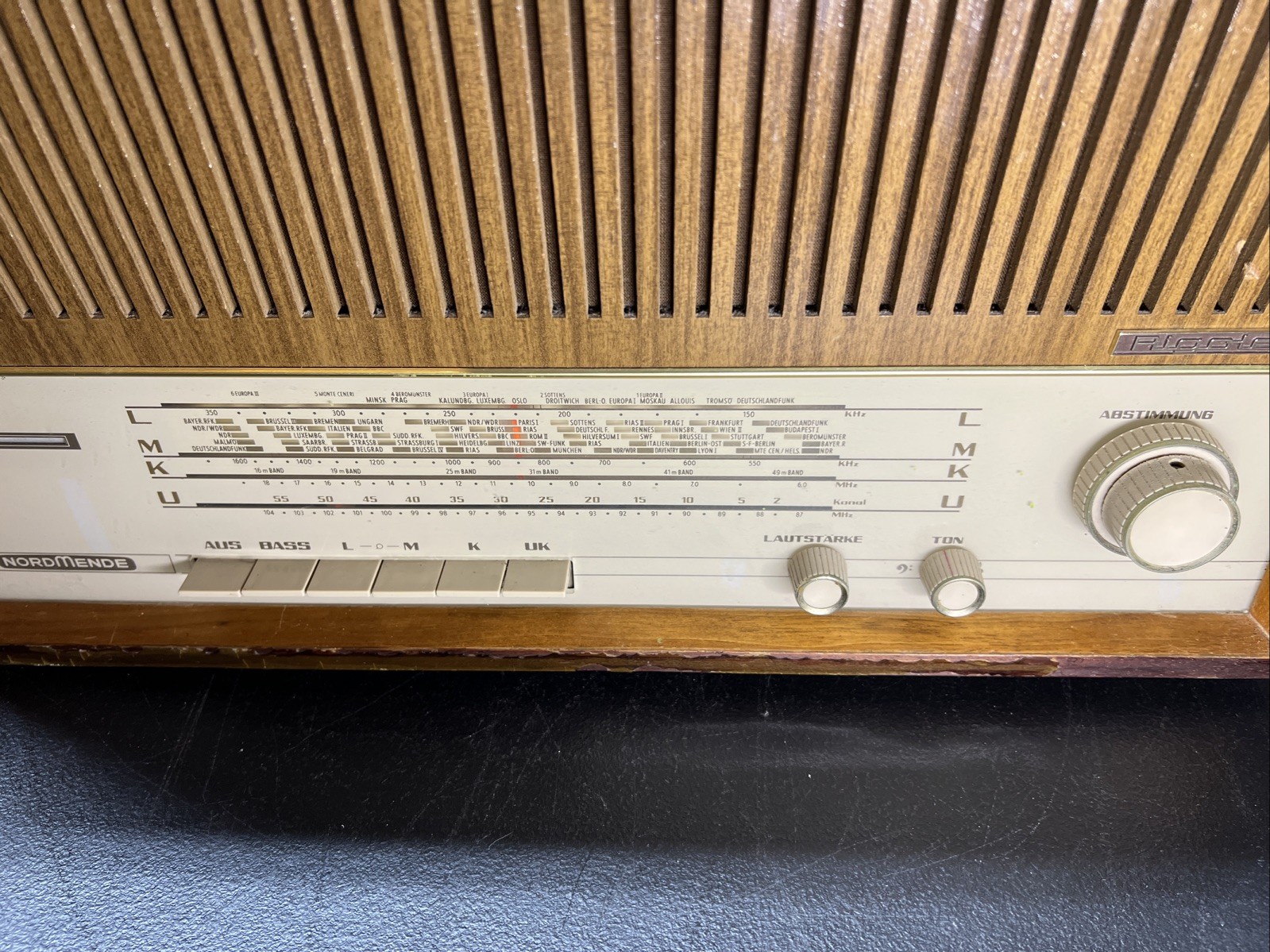 NORDMENDE RIGOLETTO RÖHRENRADIO