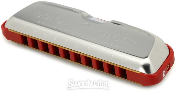 Hohner Golden Melody Harmonica - Key of D Version 2