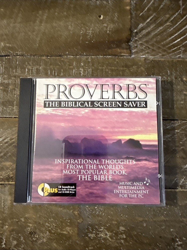 Proverbs The Biblical Screensaver PC Cd Rom