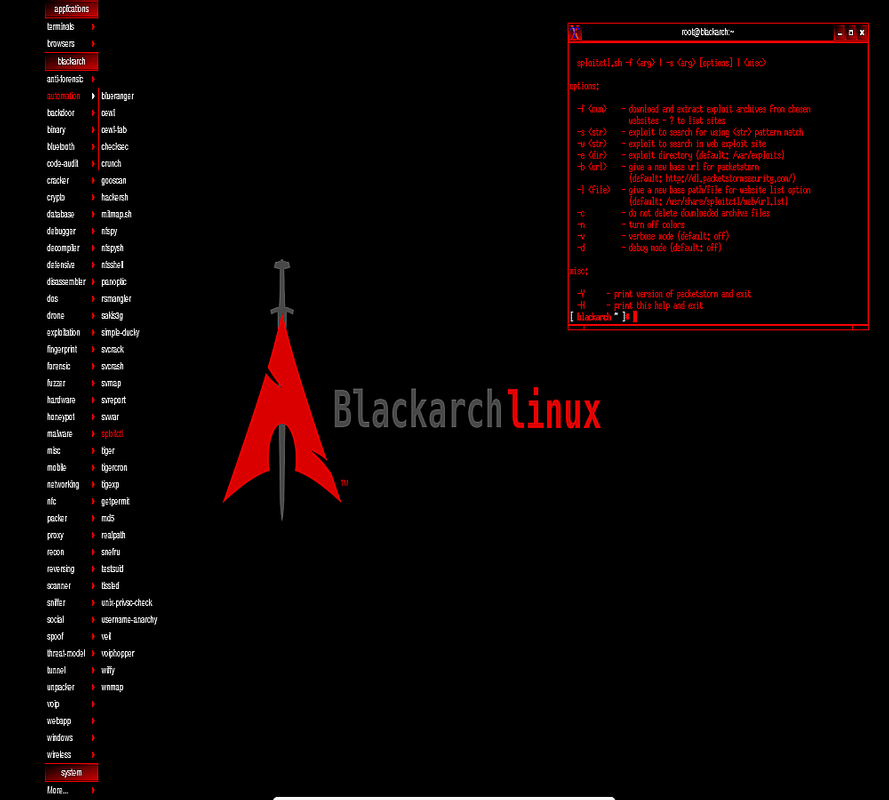 BLACKARCH LIVE USB - PRO HACKING OPERATING SYSTEM 2500+ TOOLS HACK ANY PC FIX!°
