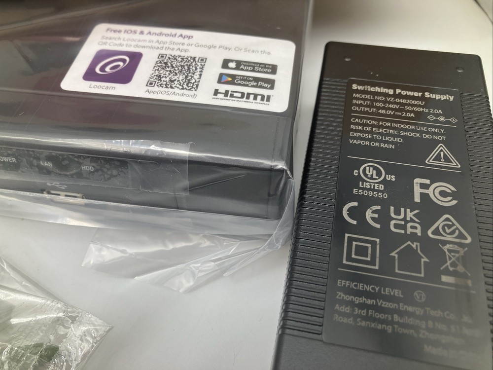 Loocam Complete Security System 4 Camera New