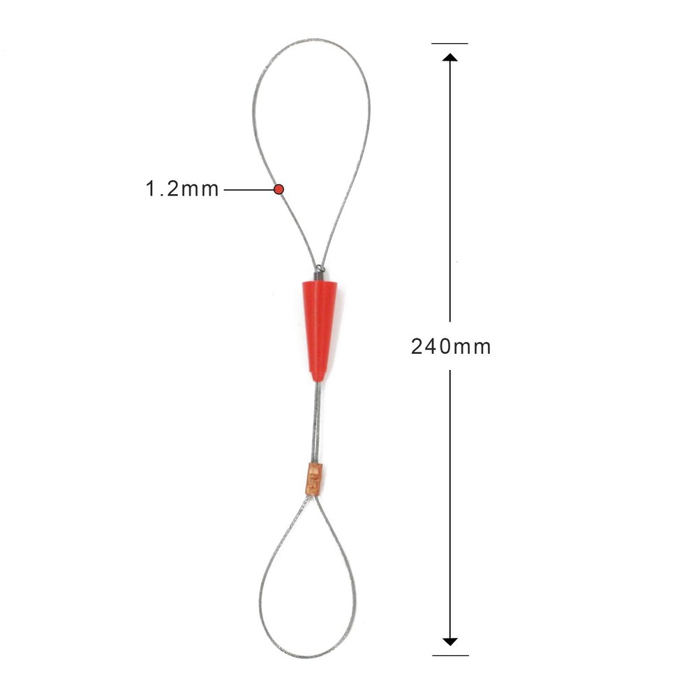 VGongTech 30M 100ft Fish Tape Cable Puller Kit 30m (100ft), 100FT Style B