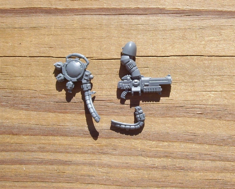 40K Space Marines Primaris Hellblasters Sgt Held Plasma Arm Incomplete Bits
