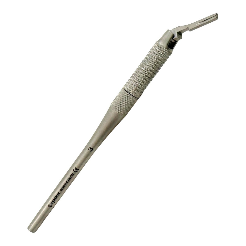 Premium Scalpel Handle #3 + #4 + Handle #3 with Adjustable 7-Way Head - German