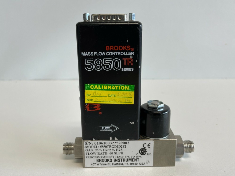 U2:  Brooks 5850TR Mass Flow Controller 5850 TR Series
