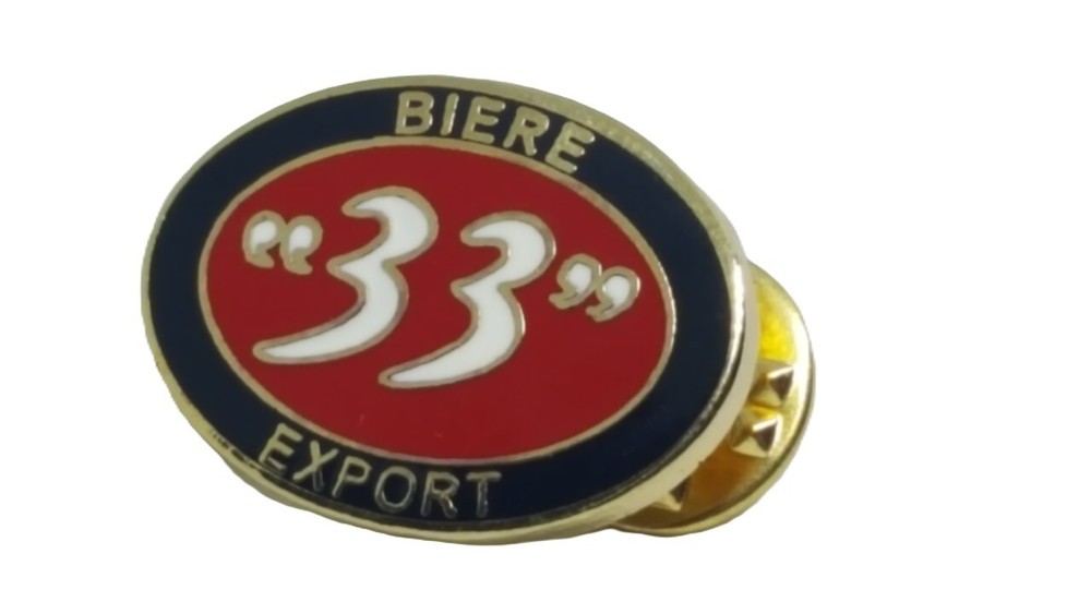 Biere 33 Export 1-inch Lapel Pin P14912