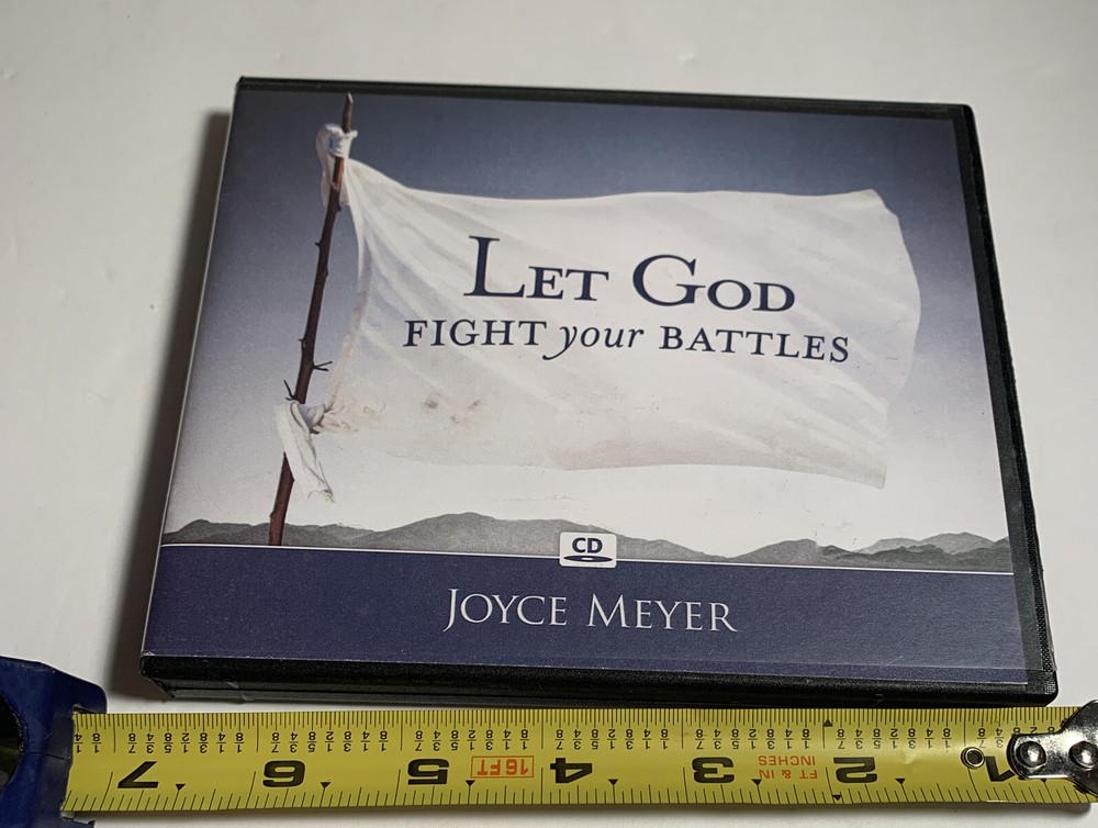 Let God Fight Your Battles Joyce Meyer Sermon 4 CD Set