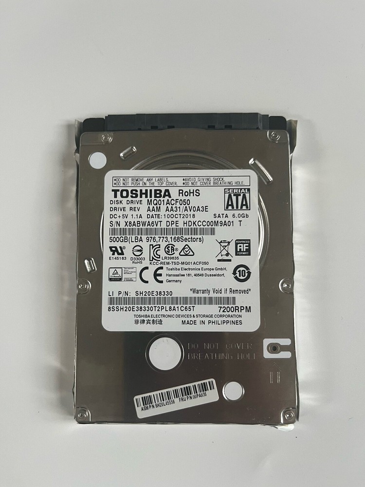 Toshiba MQ01ACF050 500GB