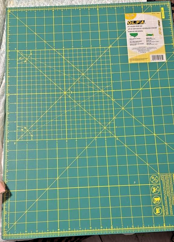 OLFA 18×24" Self Healing Cutting Mat Double Sided Grid