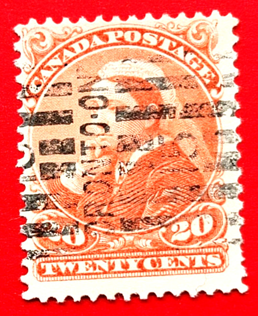 Canada Stamp #46  "Widow's Weeds" Used