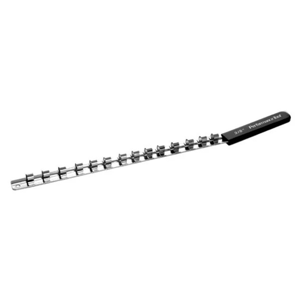 Performance Tool 3/8" Drive 18" 14-Slot Socket Rail