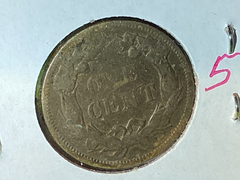 1858 FLYING EAGLE 3RD YR FOR THE SMALL CENT FREE SHIPPING