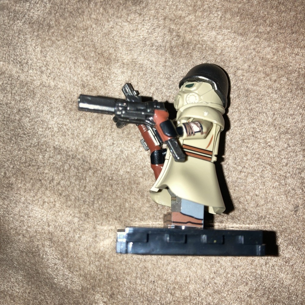 Custom Fallout Ranger Mini Fig, Accessories And weapons Style 3