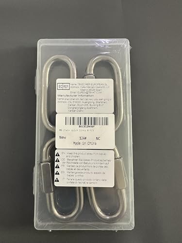 Stainless Steel Chain Quick Links M8