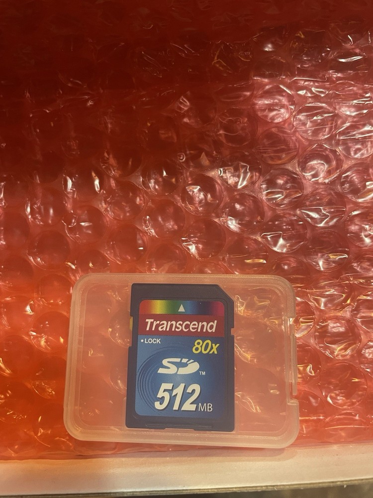 Transcend 512mb Sd80
