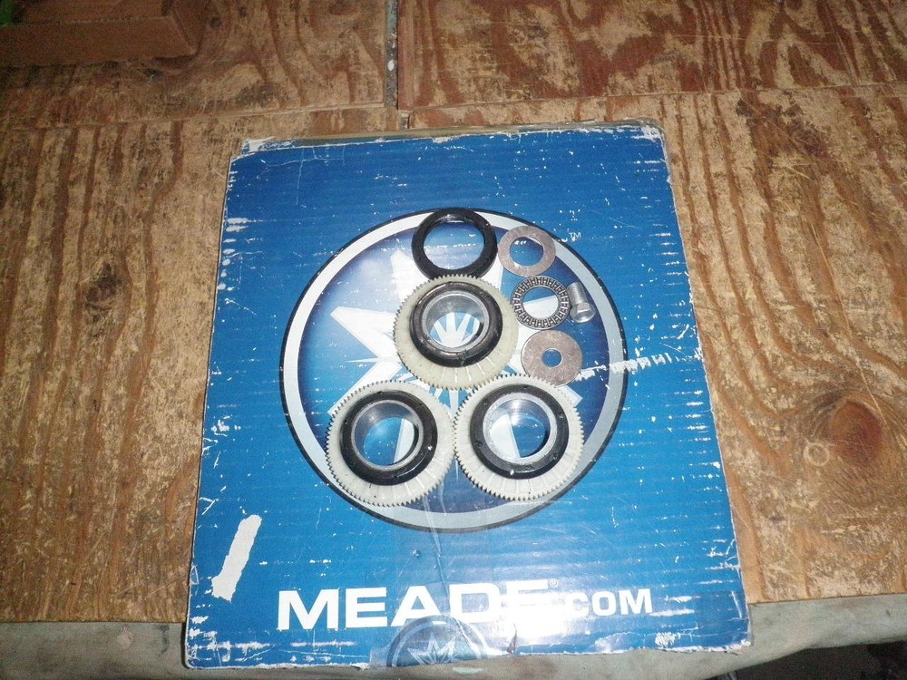 Meade DS2000 Telescope Mount Blue Black RA Ring Nut Thin