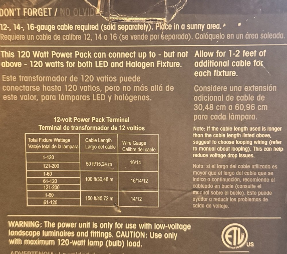 Portfolio 120-Watt Landscape Lighting Transformer w/Digital Timer & Sensor