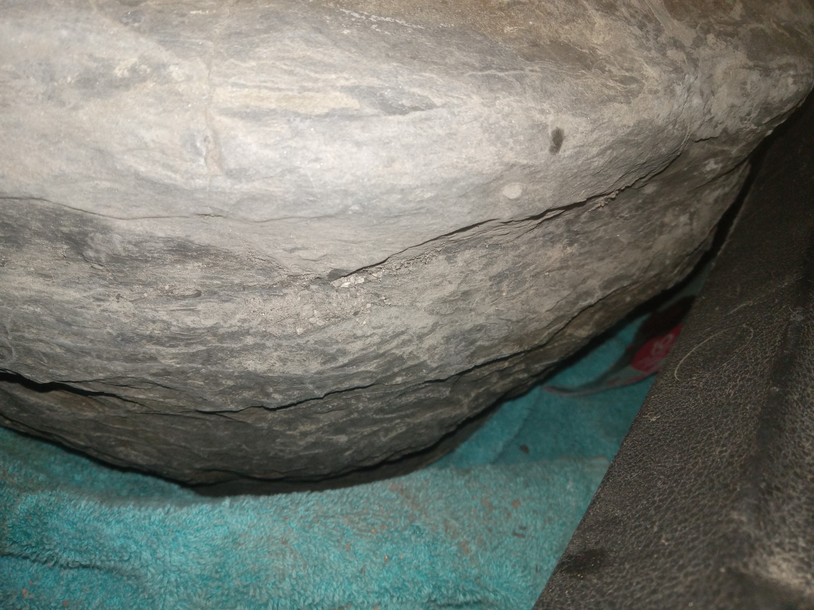 Natural Large Rock Mineral Specimen Surface Features Unpolished