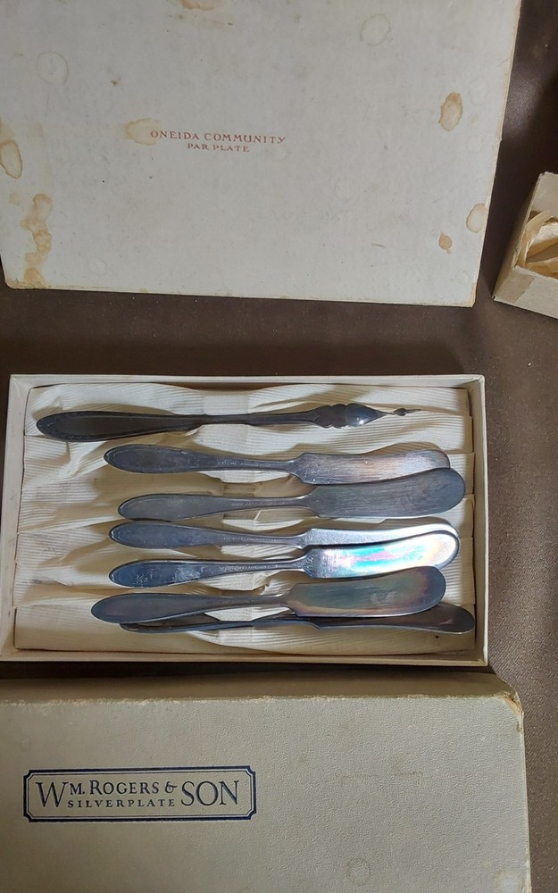 Vintage Silverware Bundle-16 PCS.- Serving Utensils, Ice Tea Spoons, etc.