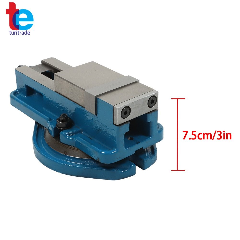 2" Precision Mill Vise 360 Degree Swiveling Base Replacement Machine Vise