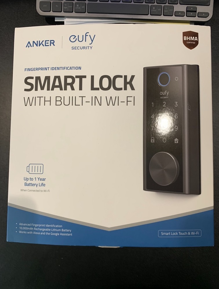 Eufy Smart Lock Touch & Wi-Fi (Used)
