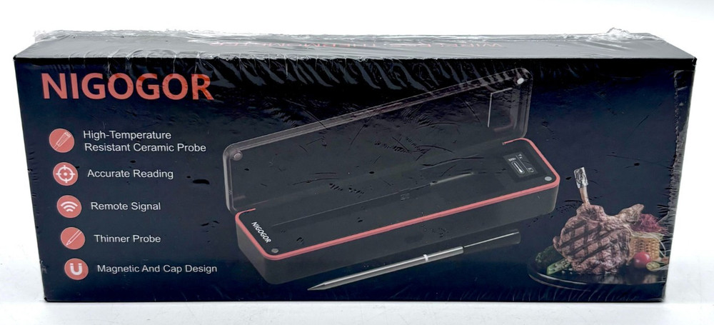 Nigogor Bluetooth Smart Wireless Meat Thermometer