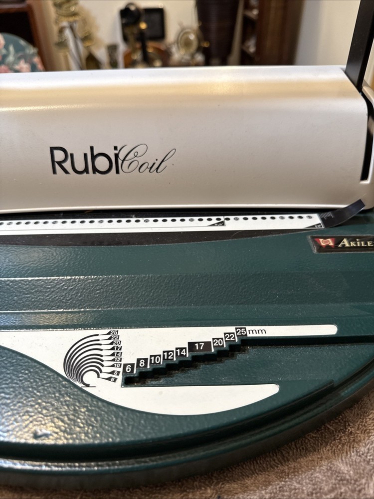 Akiles RubiCoil Coil Binding Machine & Punch ARC-L41