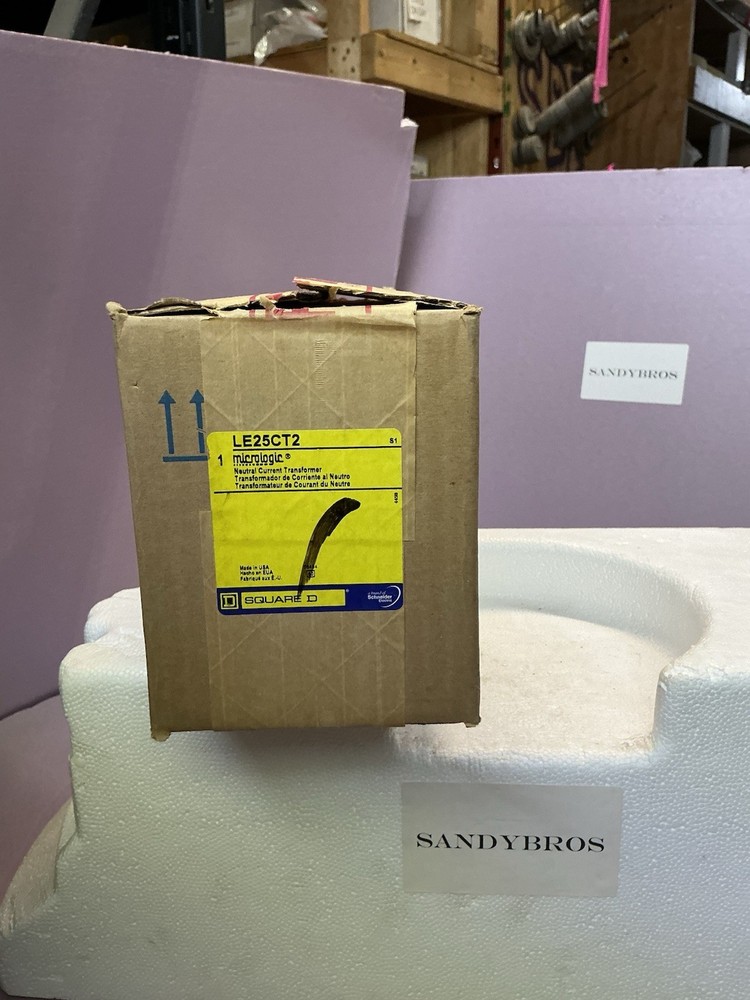 SQUARE D LE25CT2 MICROLOGIC NEUTRAL CURRENT TRANSFORMER NEW