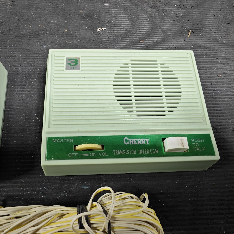Cherry TE-3S Transistor Intercom - Working, No Accessories