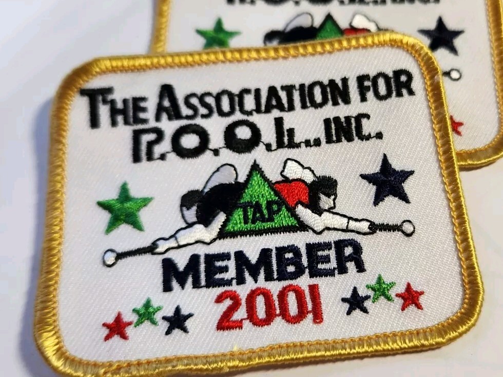 TAP The Association for Pool 2001 Member Patch