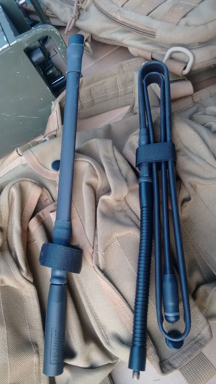 US SHIP! TCA Harris Folding Antenna for PRC 152A 148 Radio Long+Medium+Short Set