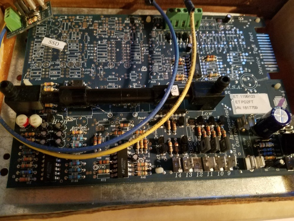 Environmental technologies PRESSURE CONTROLLER CIRCUIT BOARD s n 1817759