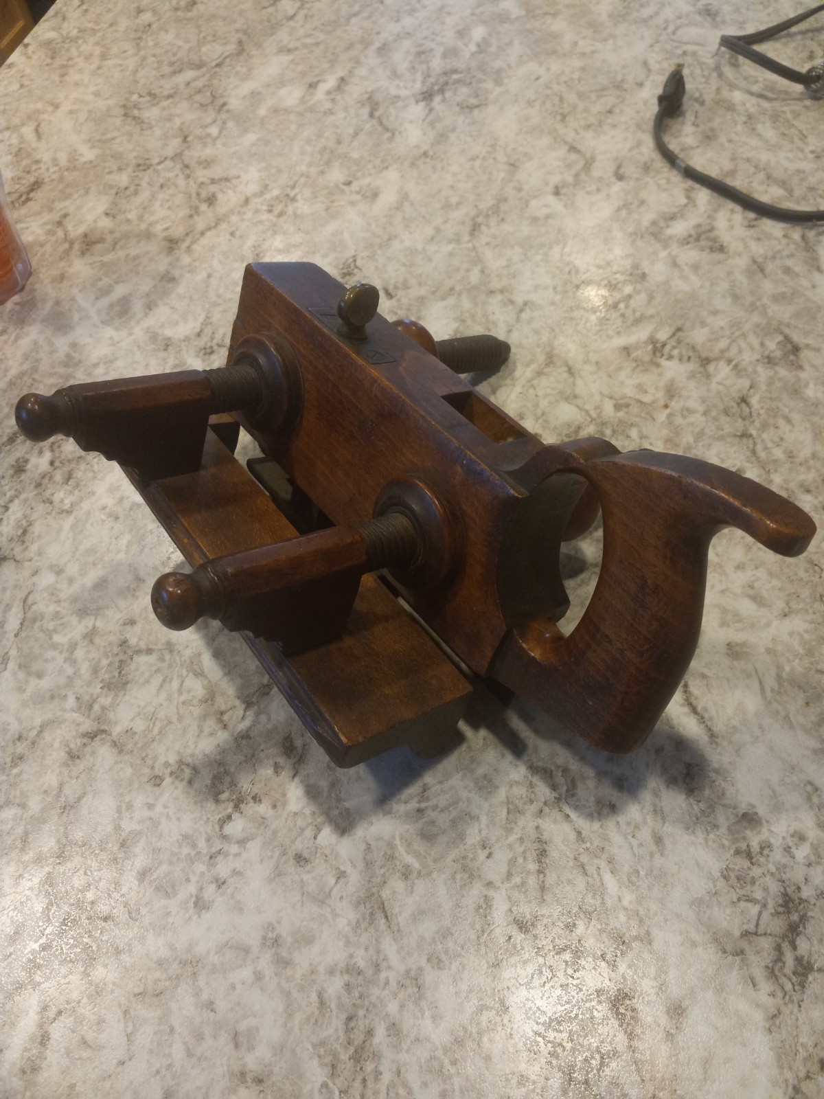 Antique OHIO TOOL CO. Screw Arm Plow Plane C. 1860