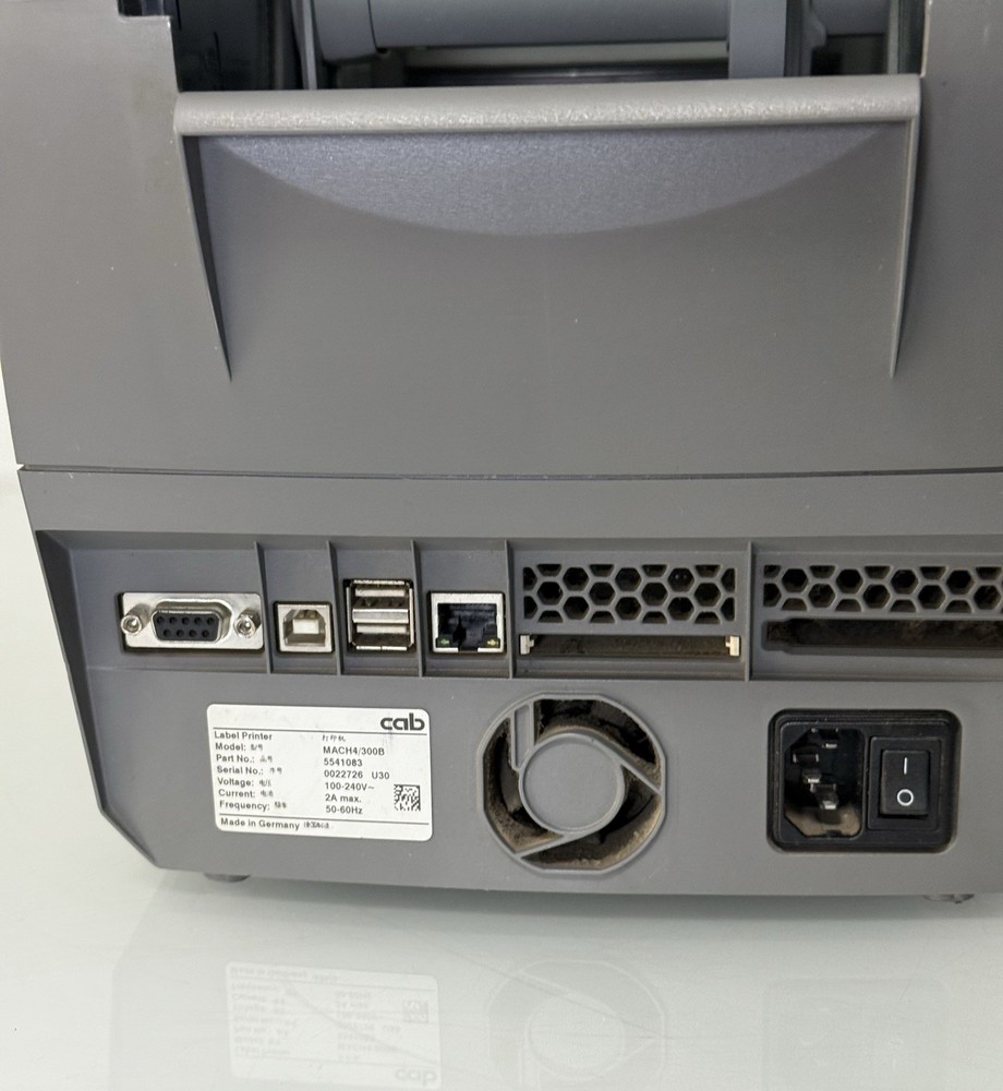 CAB MACH4/300B Label Printer