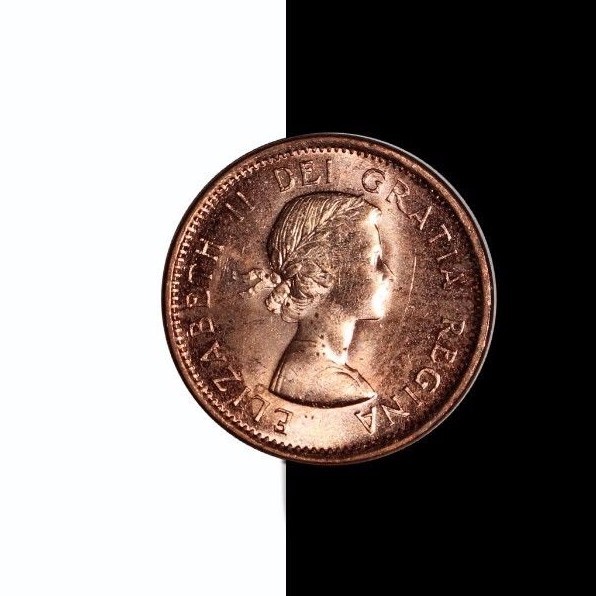 1961 Canada Small Cent Copper