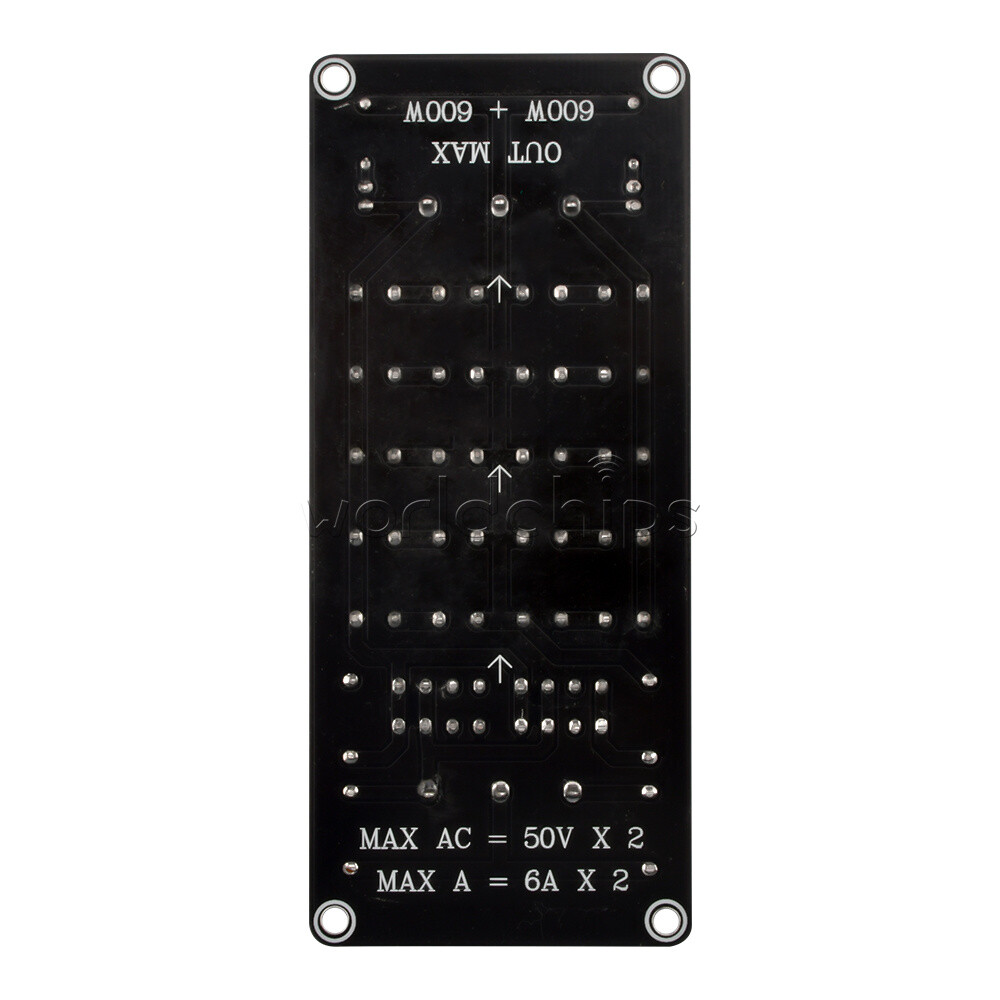 10A DC Full Bridge Dual Power Supply Rectifier Filter Power Amplifier Module