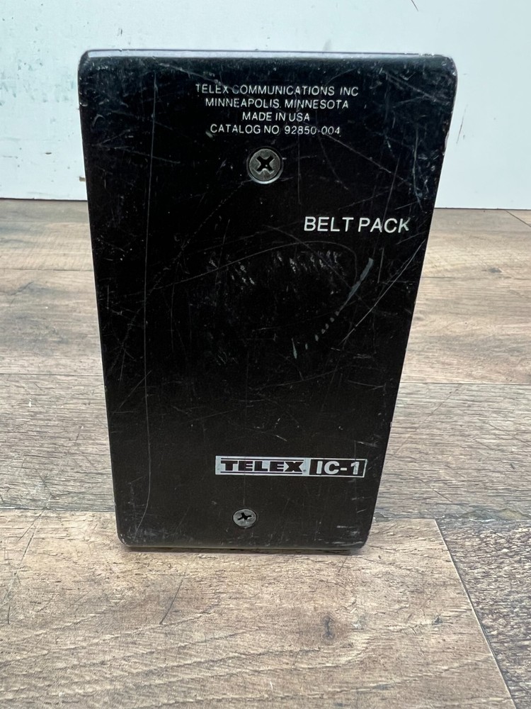 Telex IC-1 Wired 2 Way Studio Intercom Belt pack