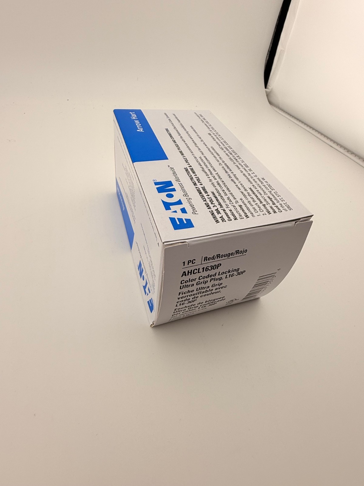 Eaton AHCL1630P HBL2731 71630NP L16-30P 30 Amp 480V Twist Lock Male Plug NEW