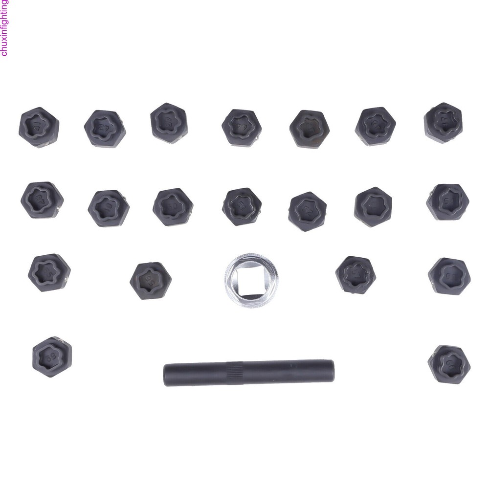 22pc Set For BMW MASTER LOCKING WHEEL Anti-Theft NUT KEY SET REMOVAL LOCK Socket