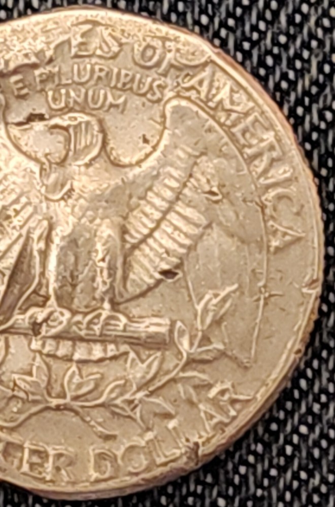1983 D Very Rare Washington Quarter Filled In Mint Mark DDO Multiple Errors Coin