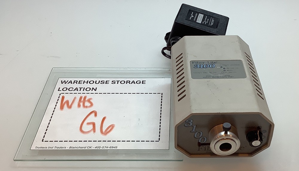 Fiber-Lite 3100 Illuminator Light Source with Power Adapter