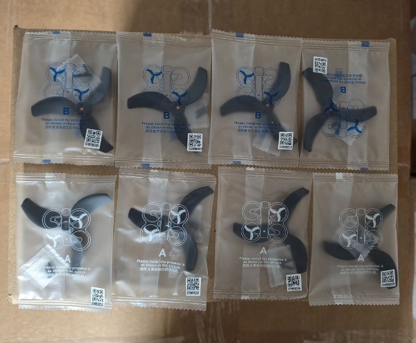 Genuine Original DJI Avata 2 Propellers  New Pulled from Combo Kit  ( 8 Pcs )