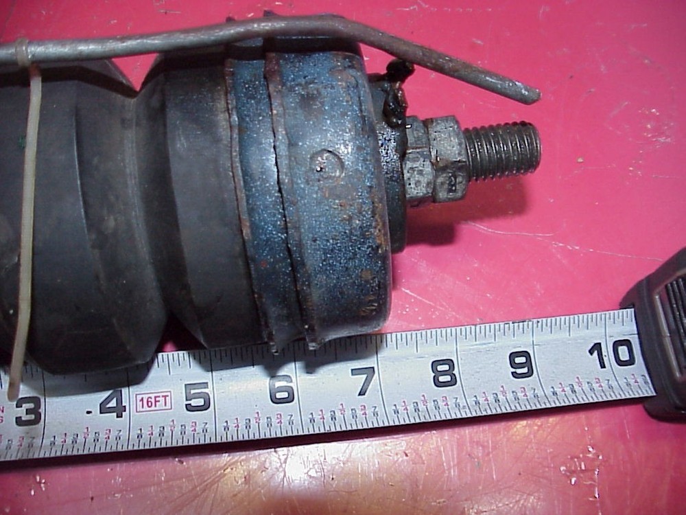 Silver Torque Link Pull Bar with 2 Bisquits Late Model Modified