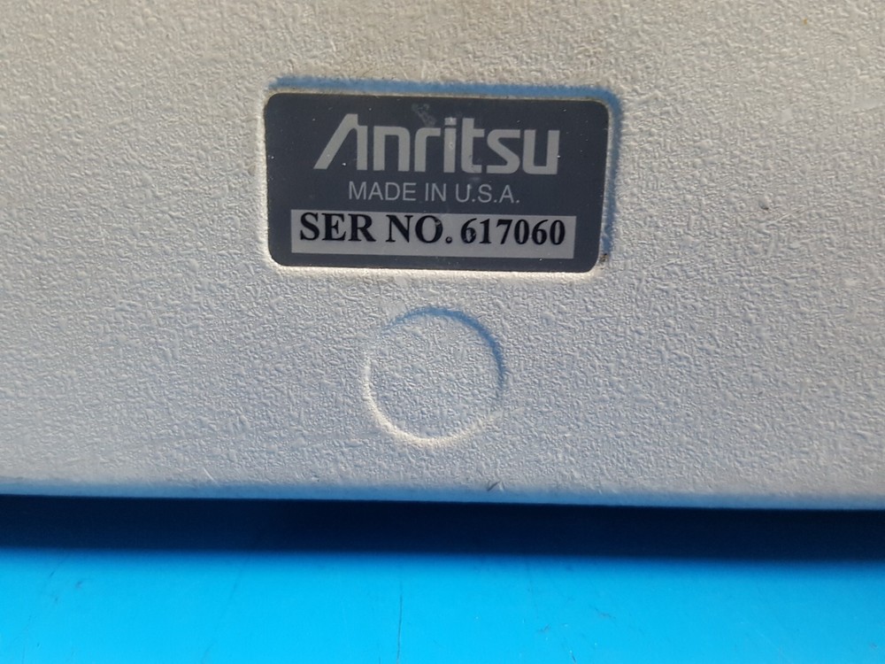 Anritsu S331D: Site Master, Version 5.34, Opt. 03 (7060)