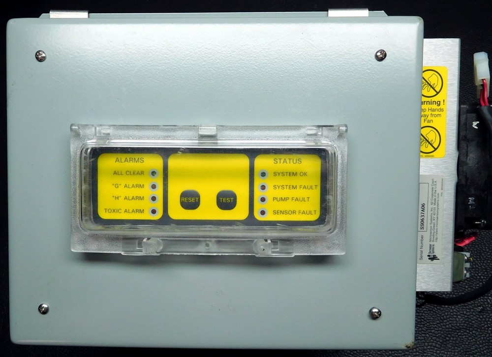 MICROSENSOR SYSTEMS INC. CW Sentry Plus Sensor Unit Air Toxin Sampling Tester