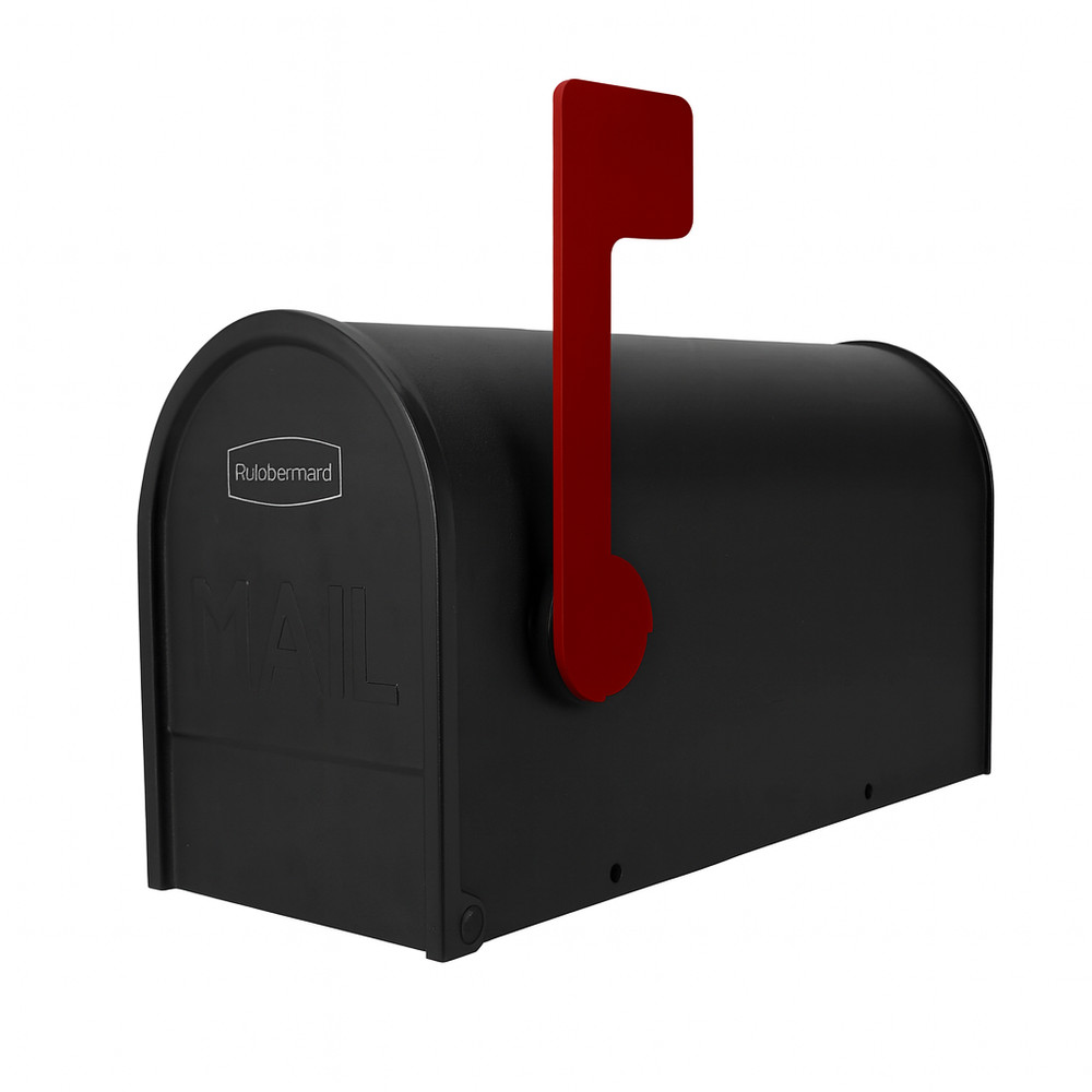 Red Flag Replacement for Rubbermaid Mailbox – Snap‑Fit, Durable Plastic