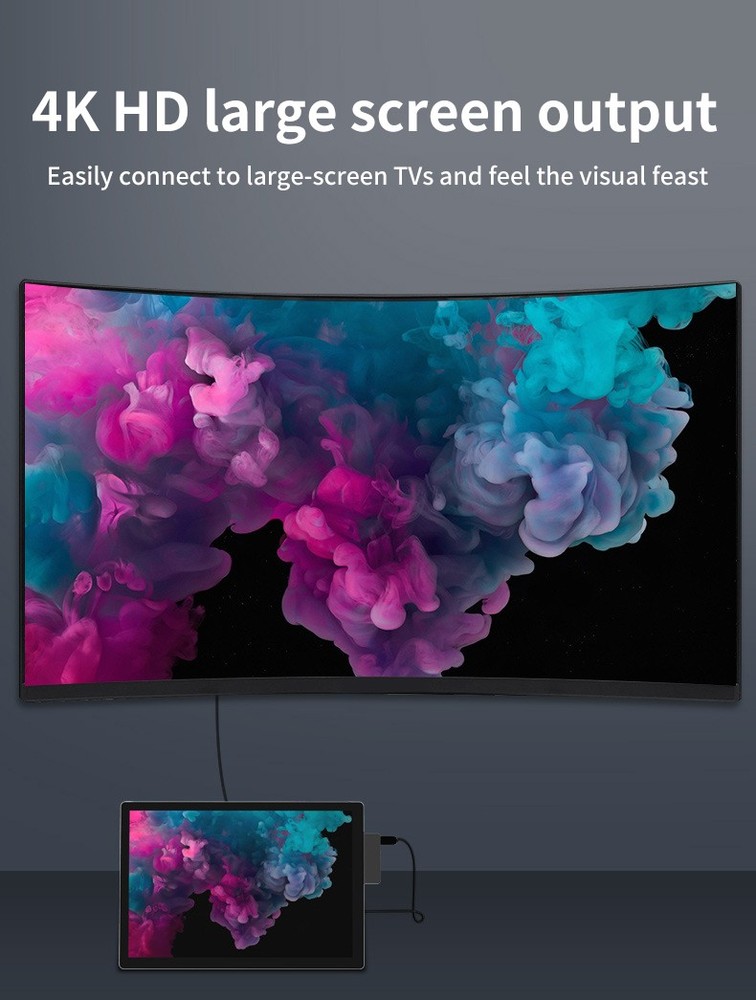 SD/SDHC/SDXC/Micro SD Black USB HUB Docking Station For Surface Pro 4/5/6