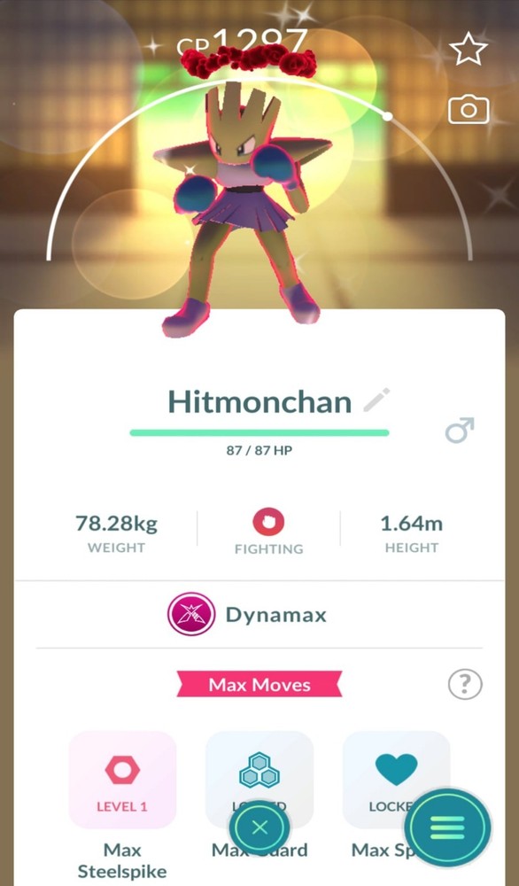 Shiny Dynamax Hitmonchan - Read Description