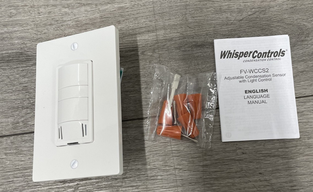Panasonic WhisperControl FV-WCCS2-W Adjustable Condensation Sensor White