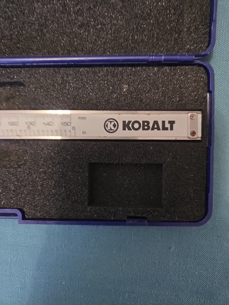 Kobalt 6 Inch Electronic Digital Caliper Untested